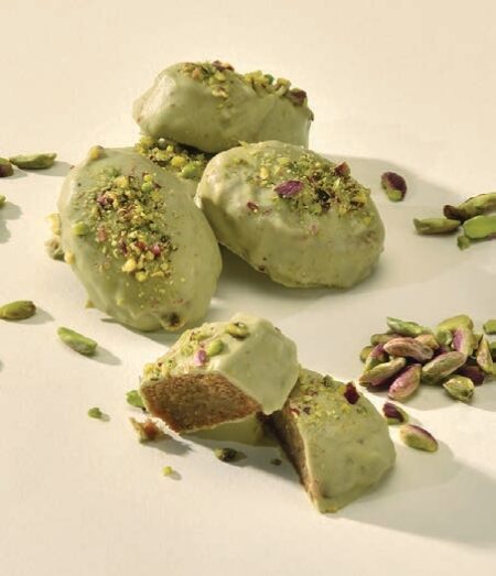 MELOMAKARONA WITH PEANUT CHOCOLATE